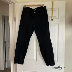 Carhartt straight leg black pants